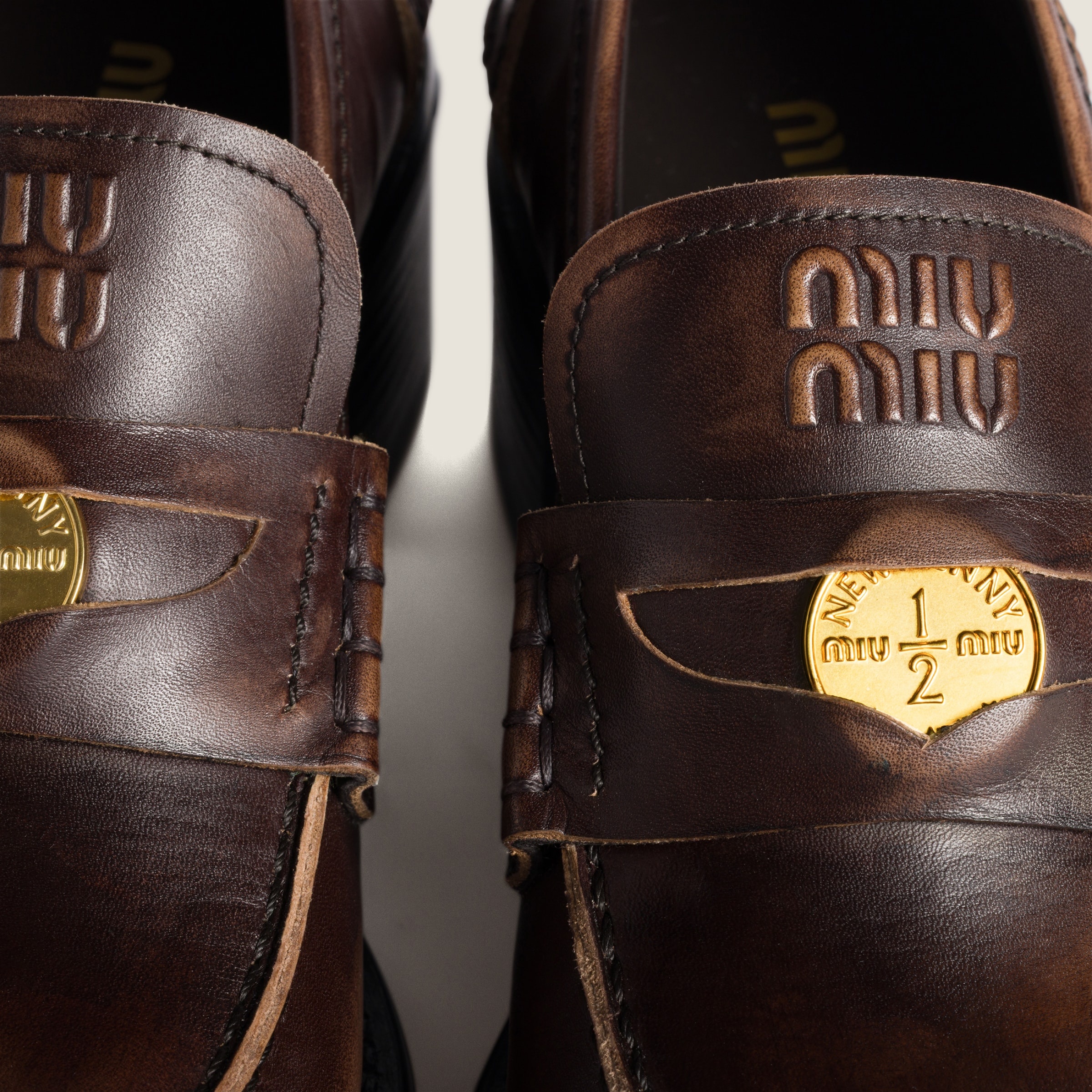 Decò calf leather loafers - 4