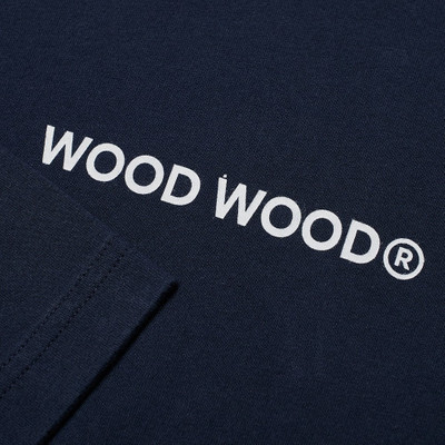 Wood Wood Wood Wood Long Sleeve Peter Logo Tee outlook