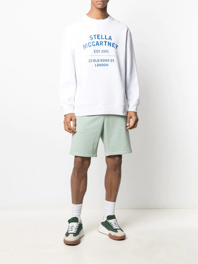 Stella McCartney logo print sweatshirt outlook