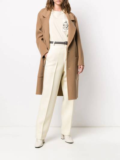 AMI Paris unstructured two-button coat outlook