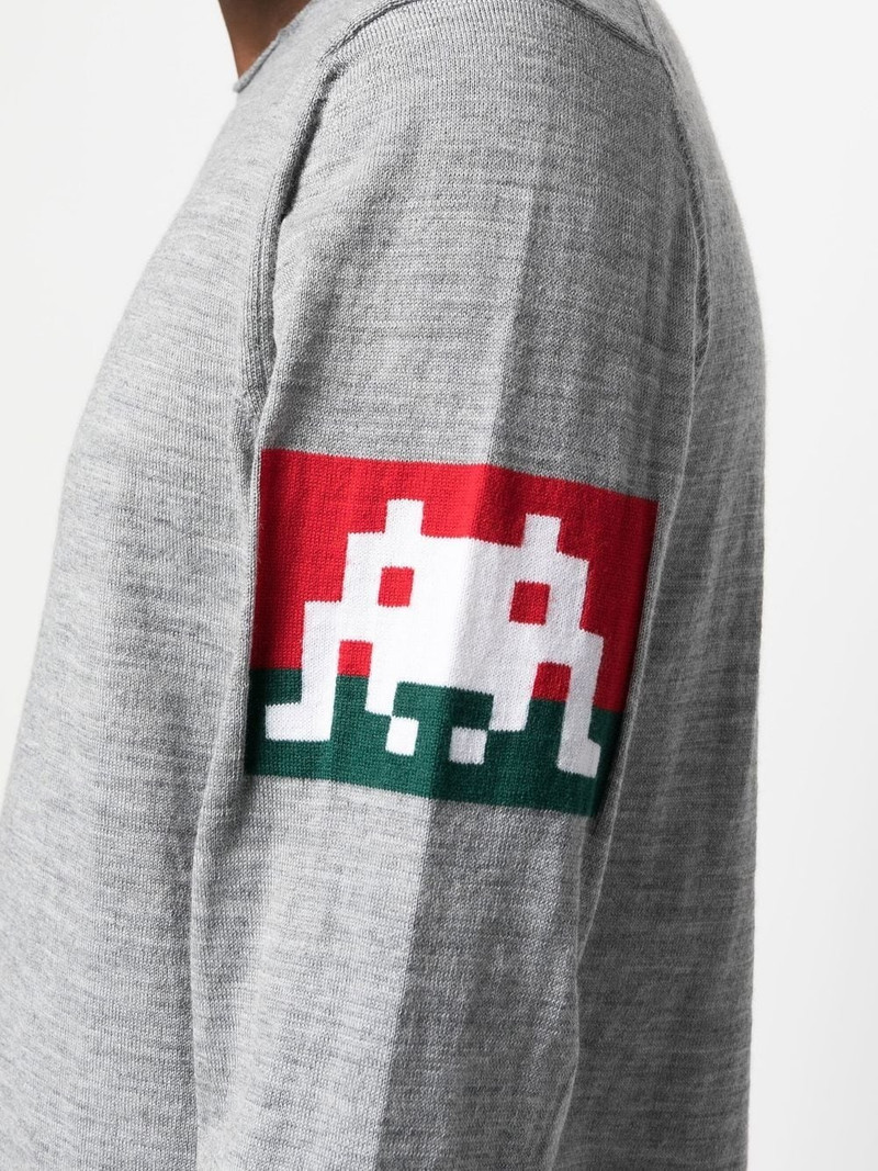 graphic-print long-sleeved sweatshirt 5
