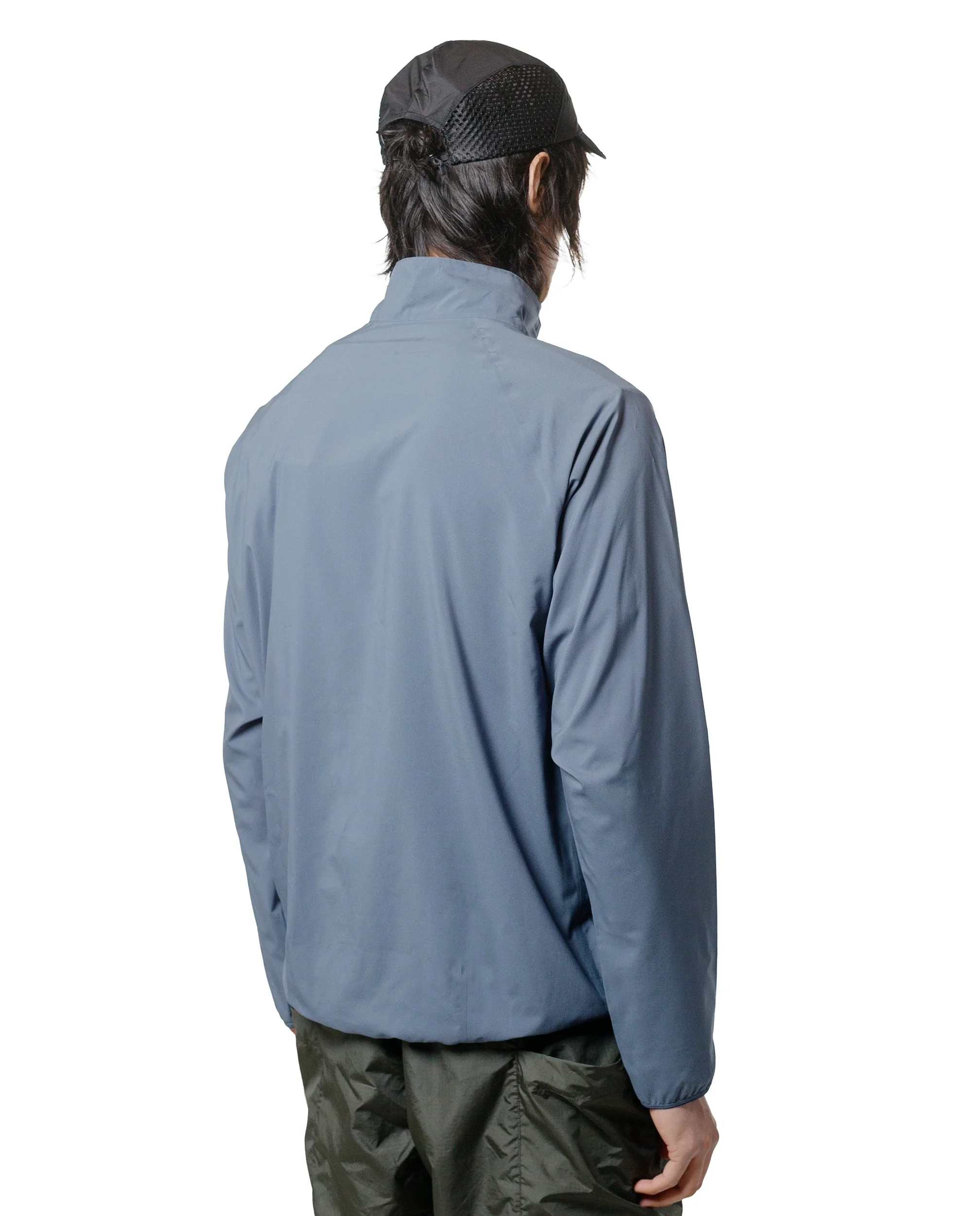 Goldwin Floating Wind Shell Jacket Graphite Navy - 7426257879106