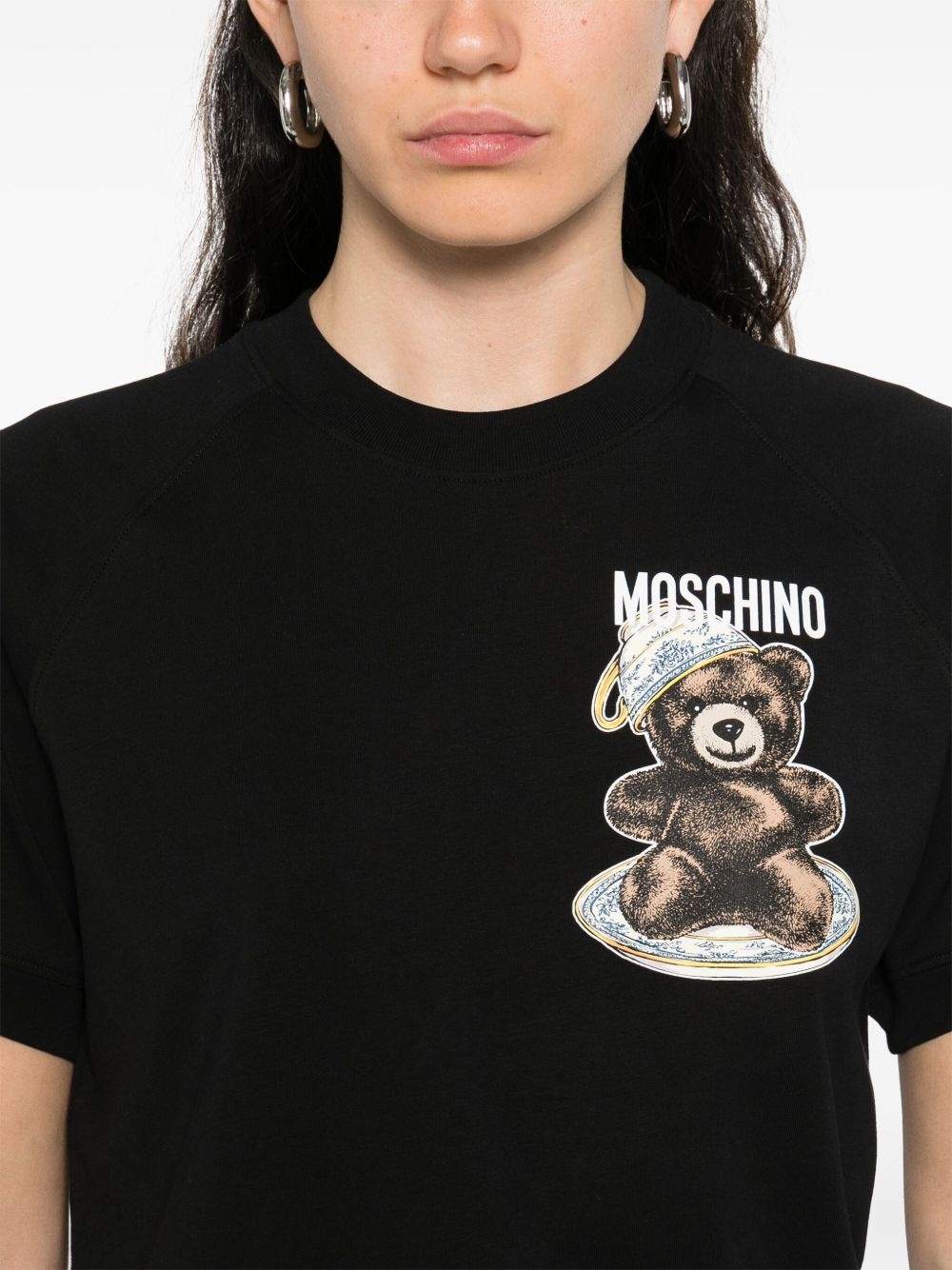 logo-print T-shirt - 5