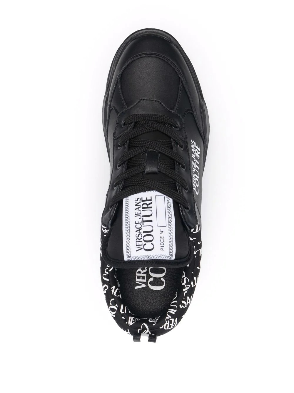 logo-print chunky sneakers - 4