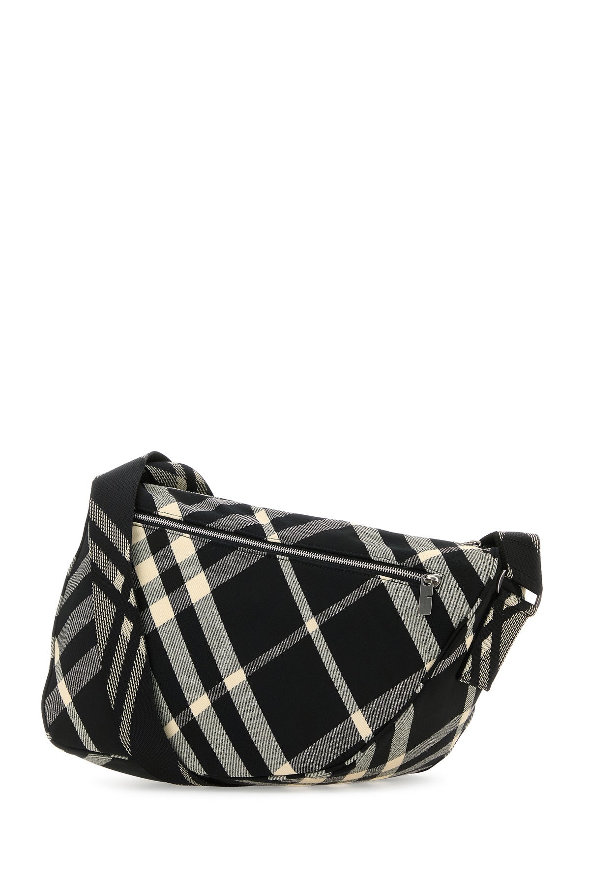 Embroidered fabric Shield crossbody bag - 2