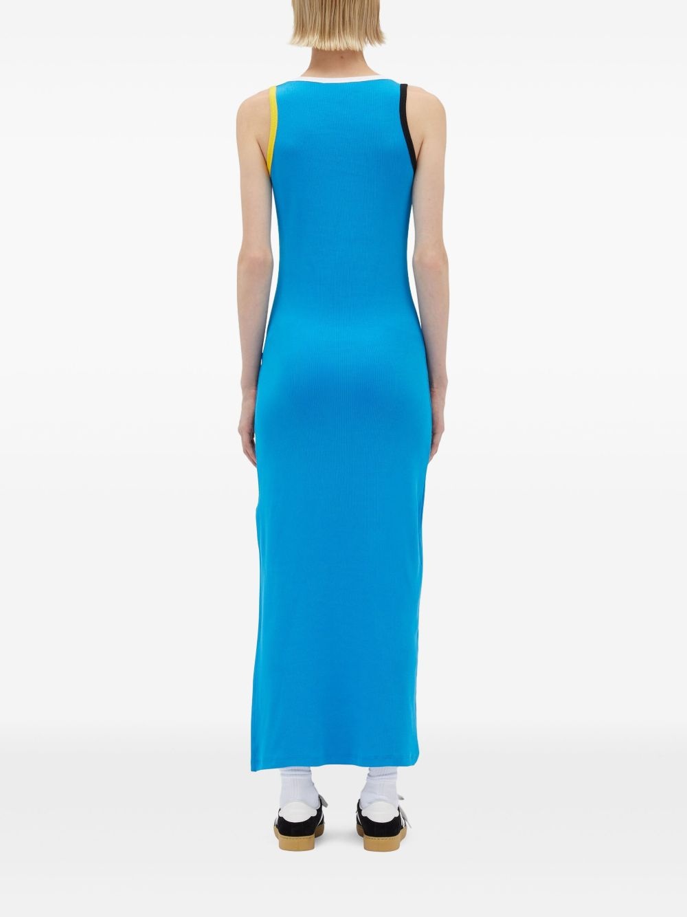 logo-print maxi dress - 4