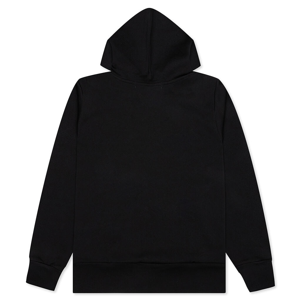 COMME DES GARCONS PLAY WOMEN'S ZIP UP - BLACK - 2