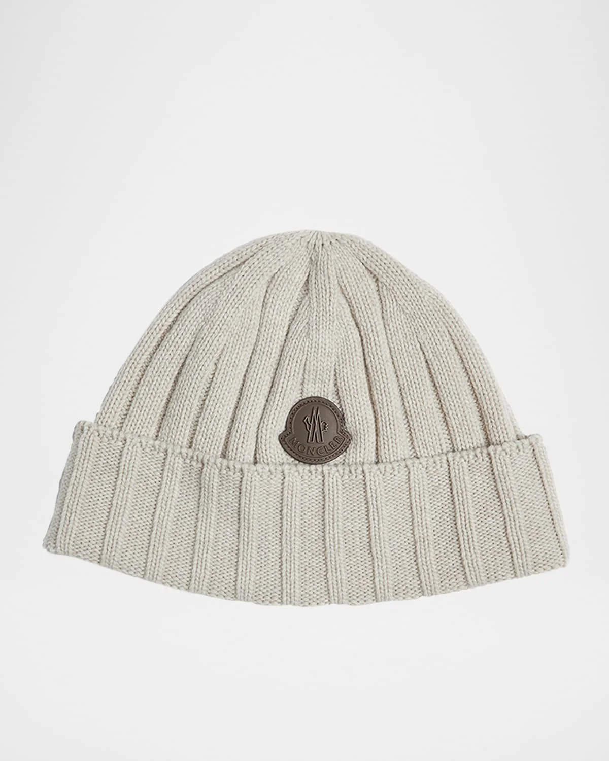 Men's Ribbed Wool Beanie - 1
