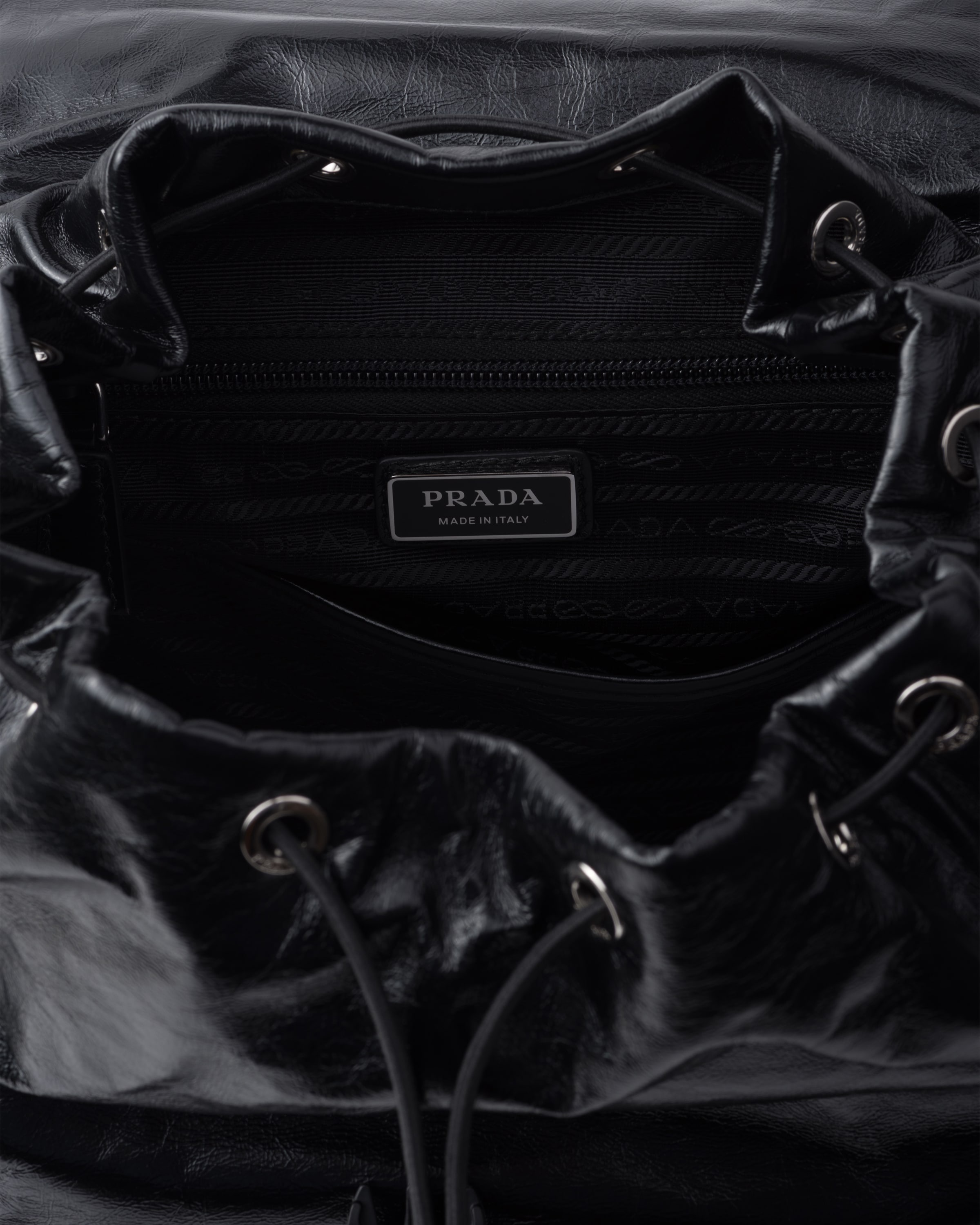 Leather backpack - 4
