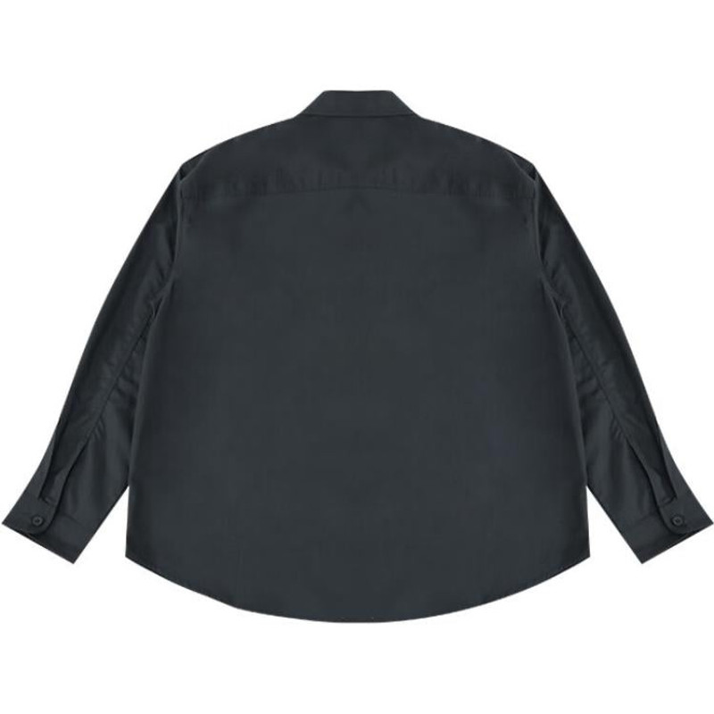 Converse Converse Cotton Long Sleeve Shirt 'Black' 10027258-A01 outlook
