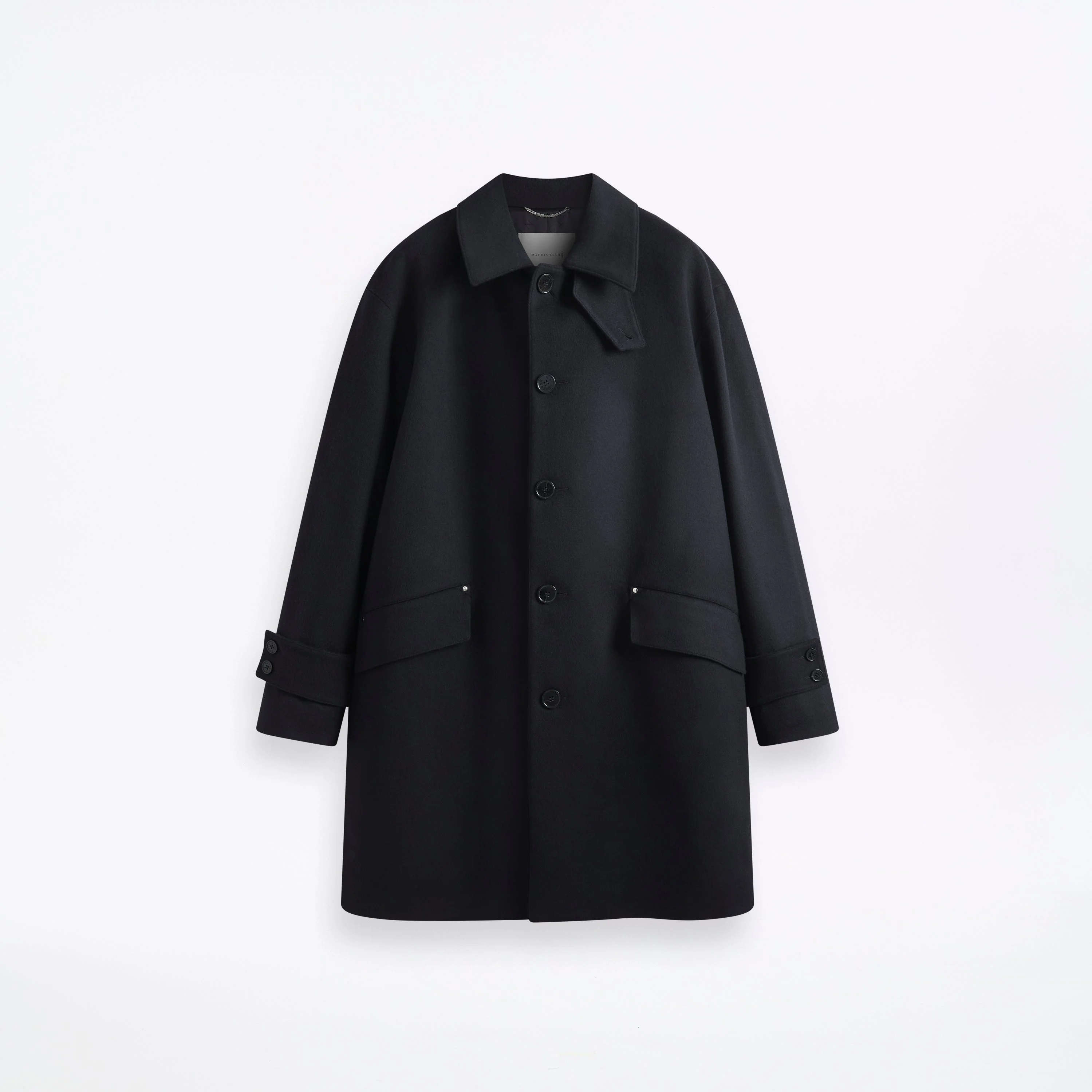 Humbie Cashmere Wool Blend Coat - 1