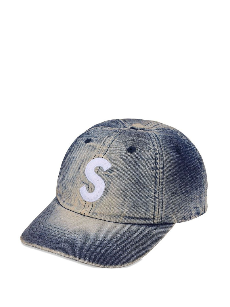 cordura denim logo-detail cap 1