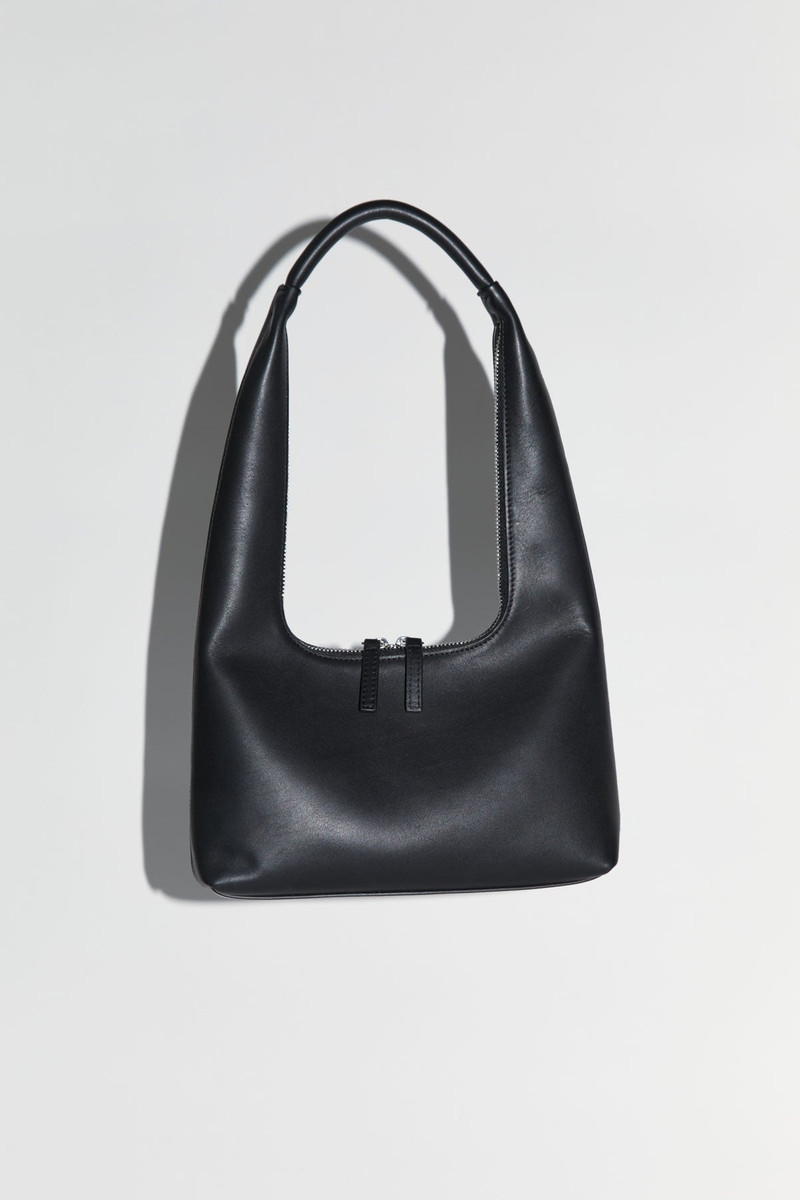 Zip Detail Mini Bag - Black 1