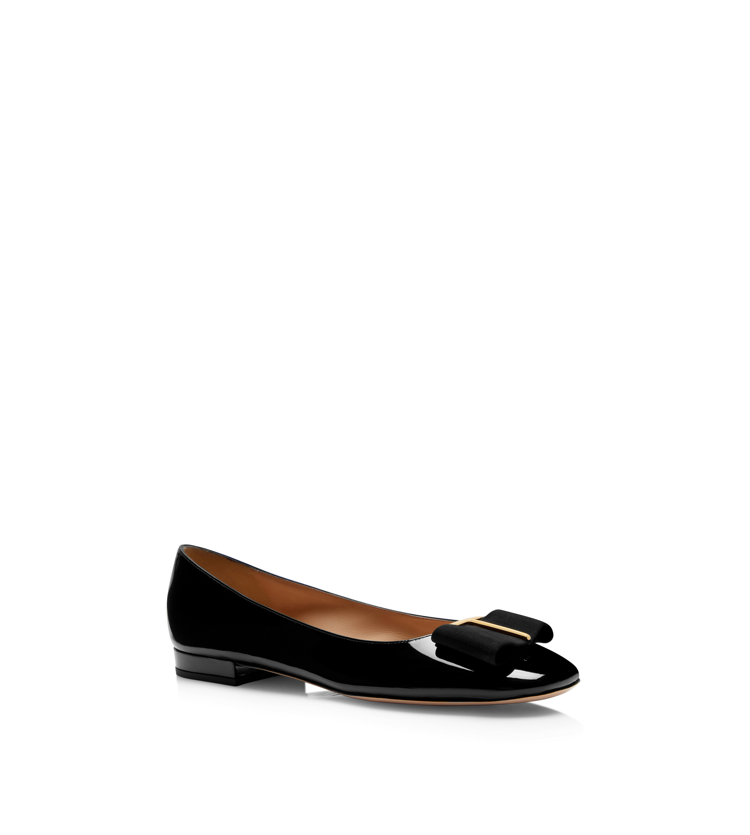 LEATHER AND GROS GRAIN AUDREY BALLERINA FLAT - 2