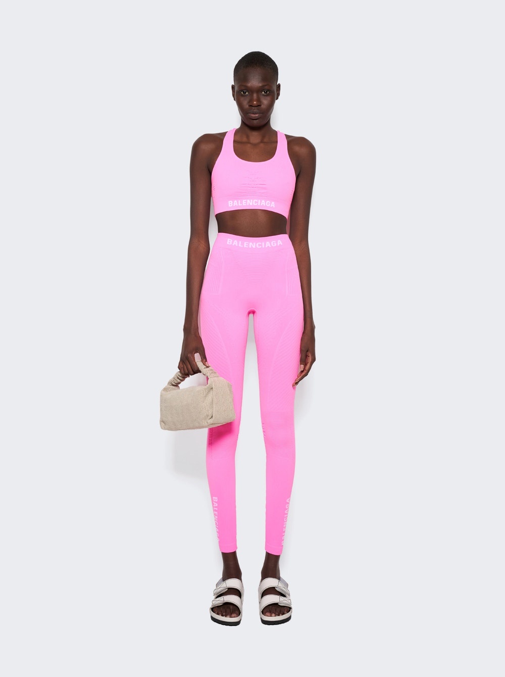 BALENCIAGA Athletic Top Neon Pink