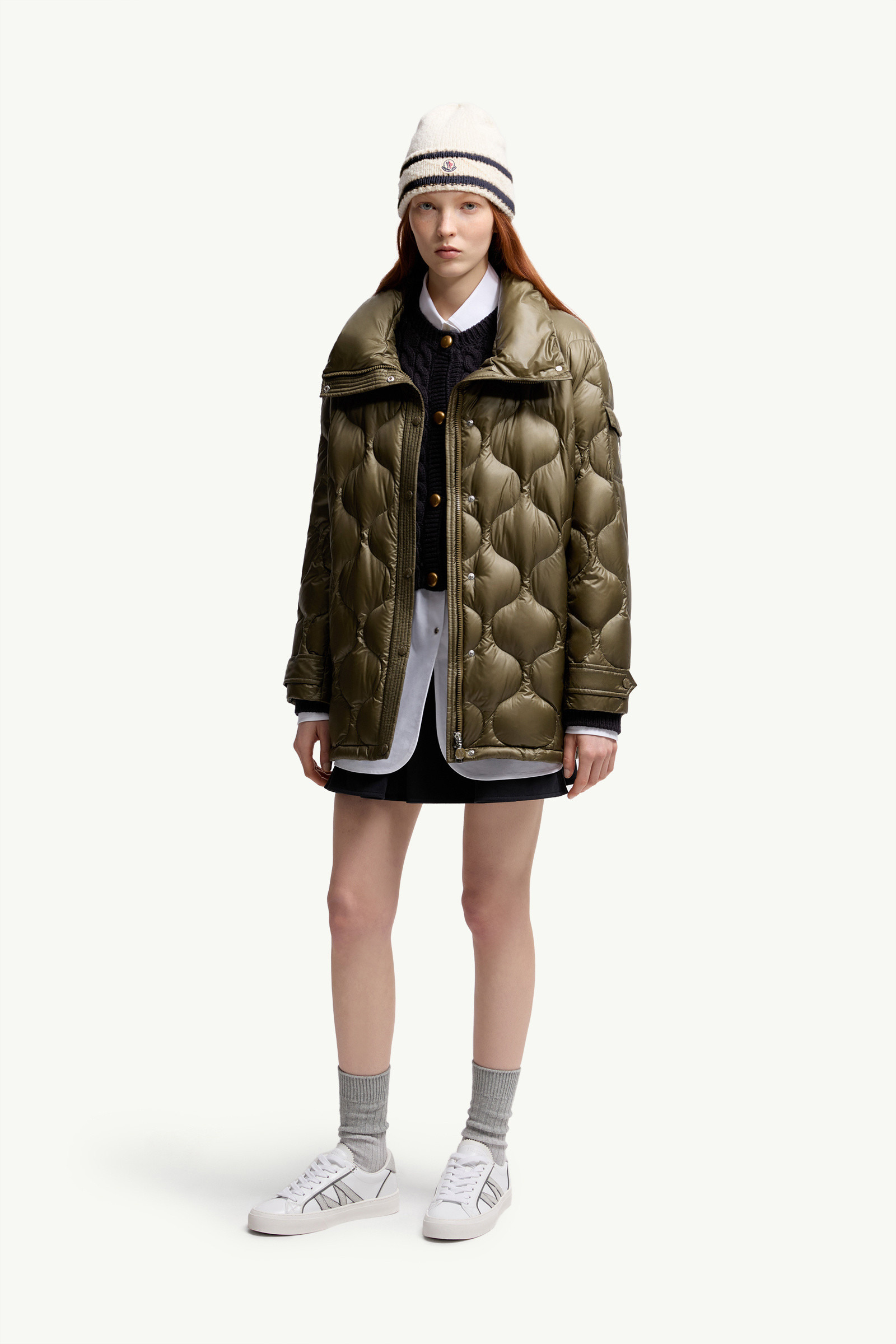 Lombi Hooded Mid-Length Down Jacket - 2