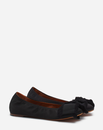 Lanvin BALLERINA FLAT WITH A SATIN BOW outlook