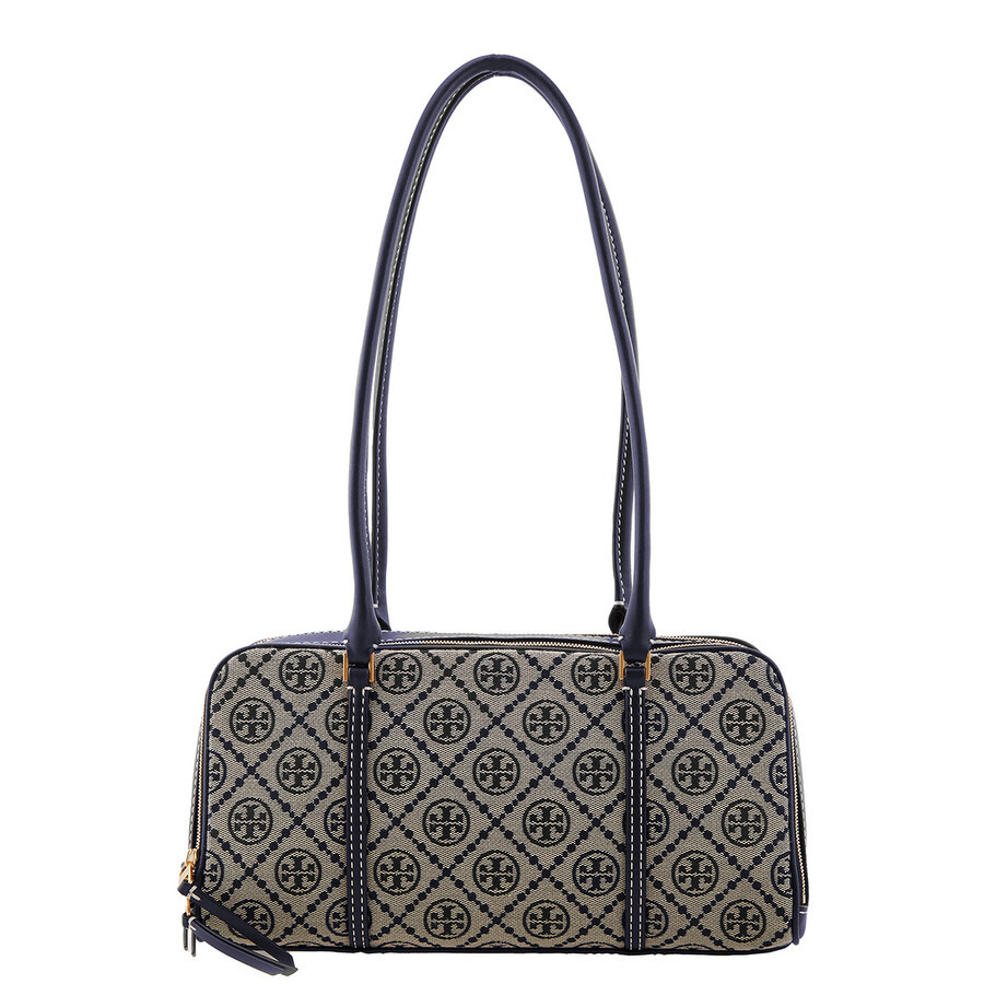 Tory Burch - Tory Burch T Monogram Small Marshmallow Satchel - 1