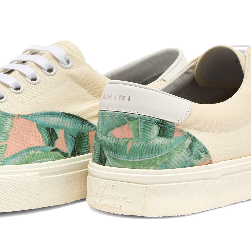 AMIRI Small Banana Leaf Lace Up Sneaker - 4