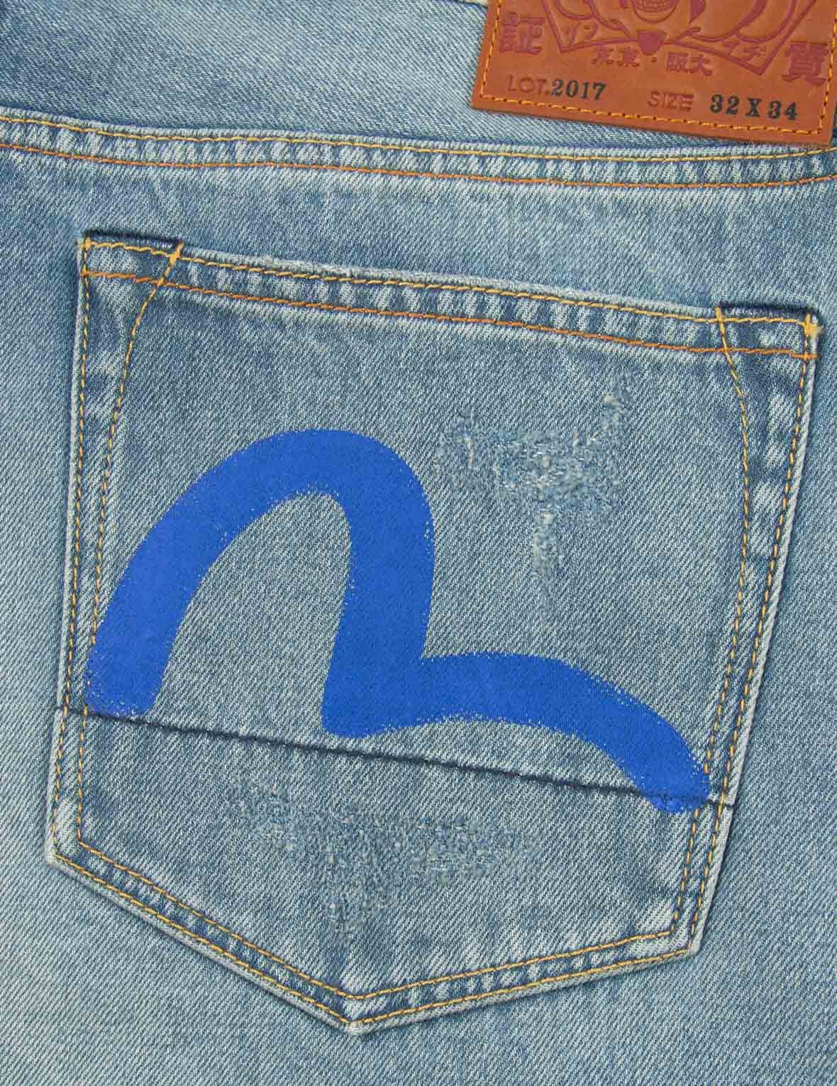 SEAGULL PRINT CARROT-FIT JEANS #2017 - 9