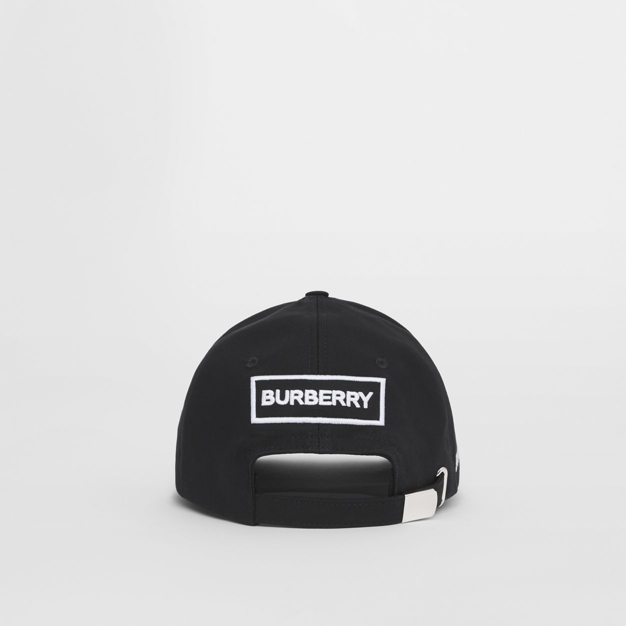 Embroidered Montage Cotton Gabardine Baseball Cap - 4