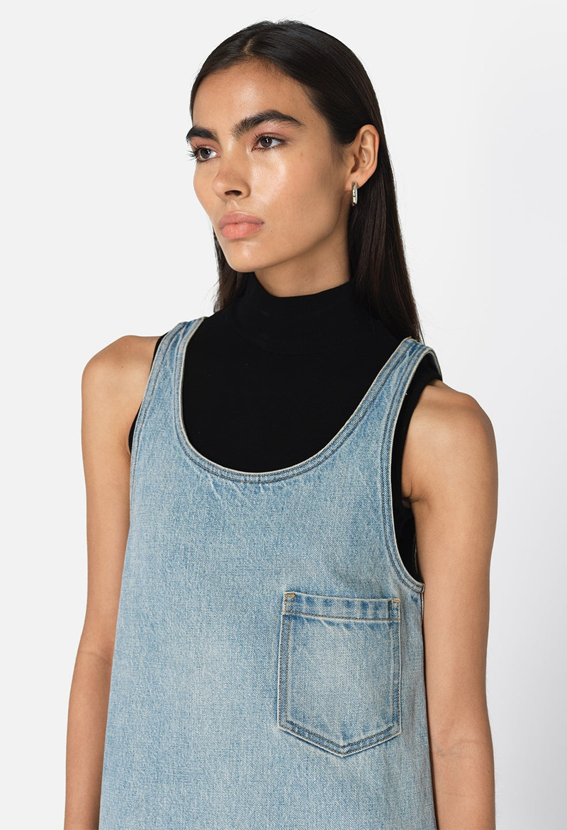 John Elliott ROMA DENIM DRESS outlook