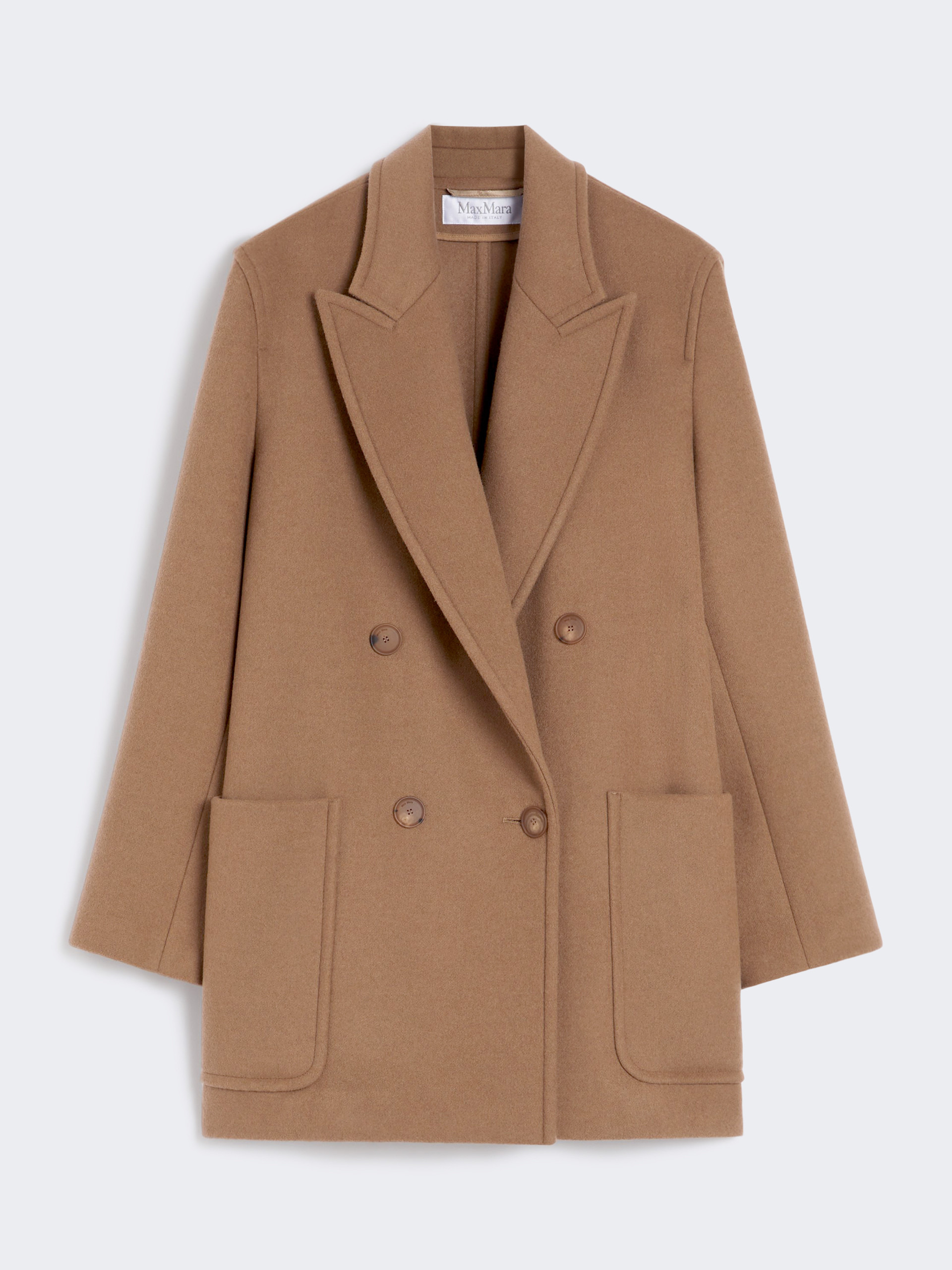 DELETTA Wool and cashmere cloth heavy jacket - 1