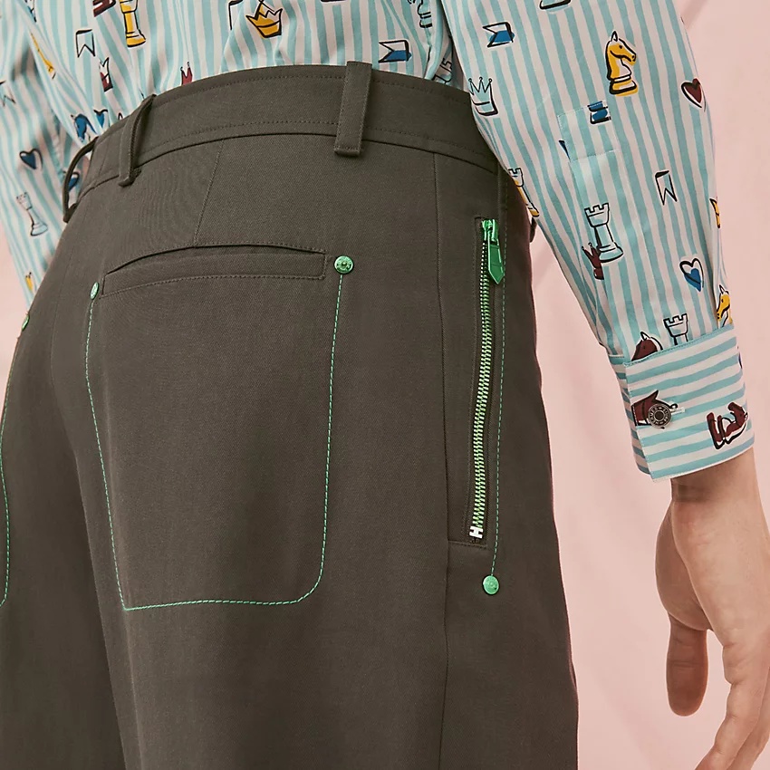 Seoul pants with colorful Clou de Selle details - 4