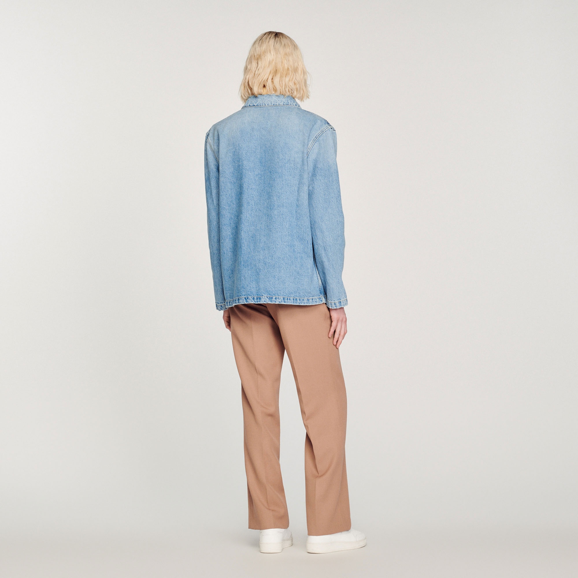 Denim worker jacket - 6