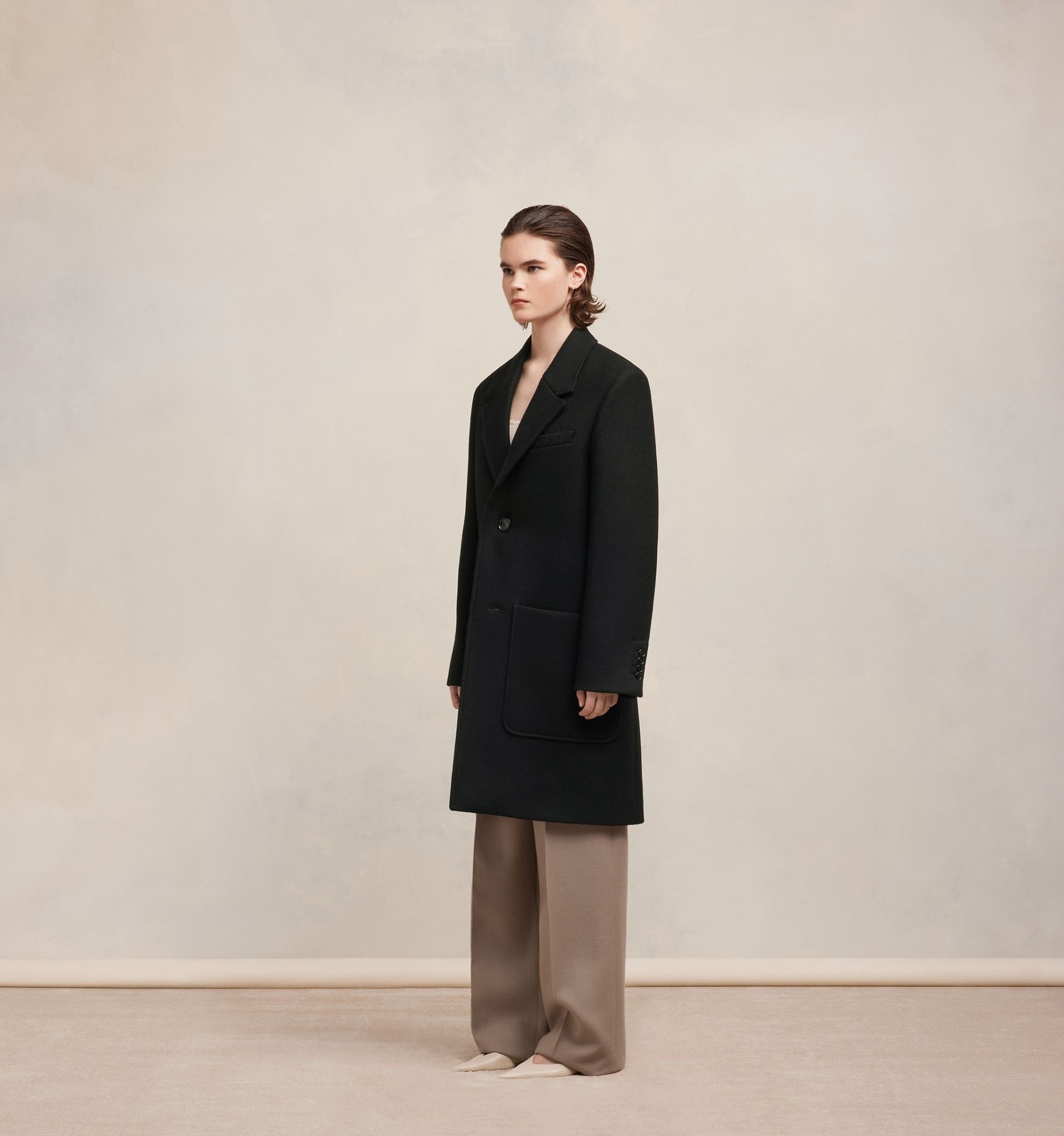Two Buttons Coat - 5