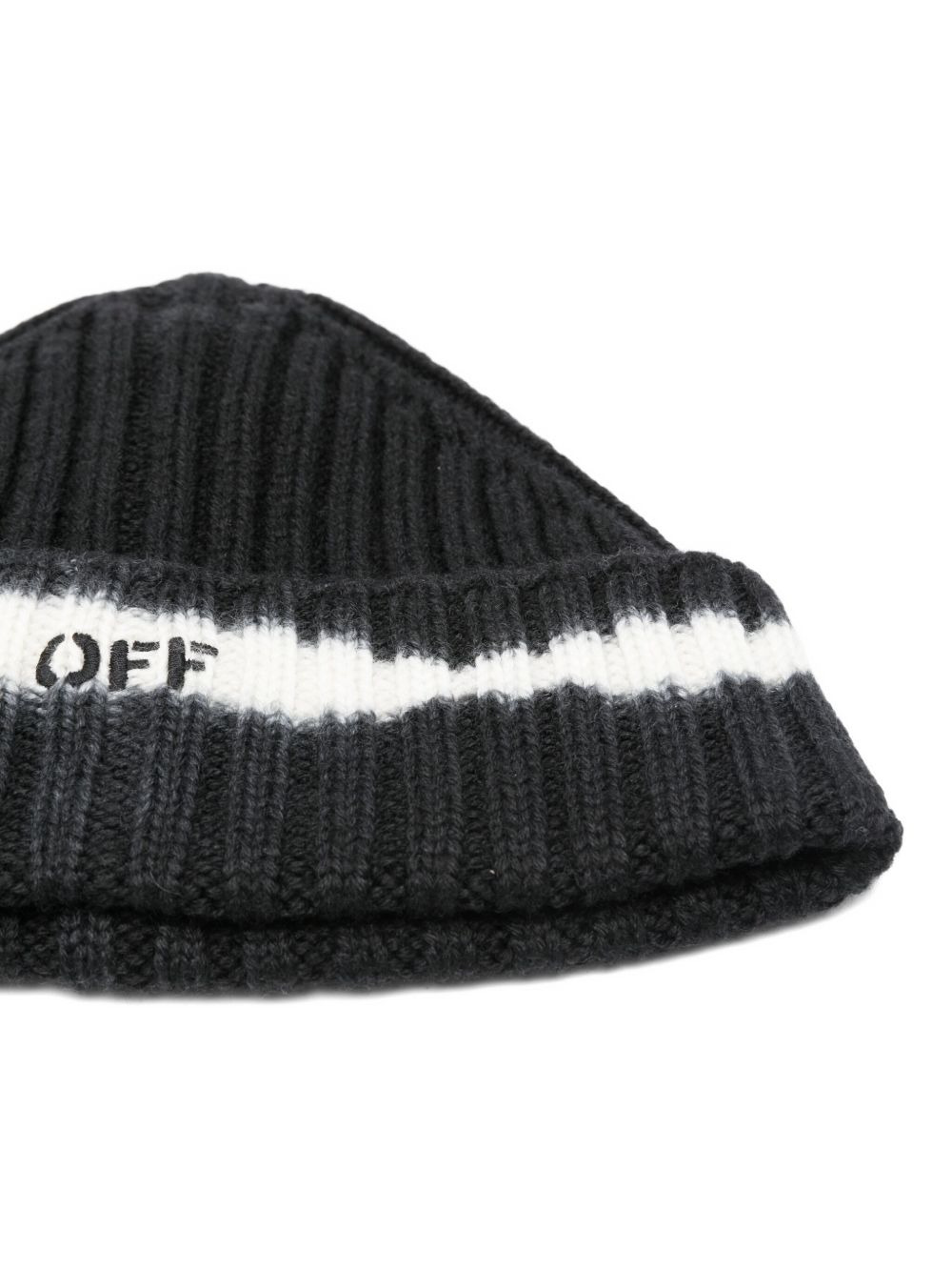 ribbed-knit beanie - 3