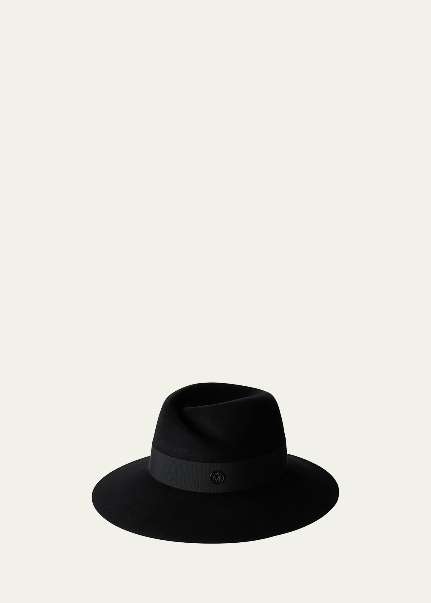 Virginie Water-Resistant Wool Felt Fedora Hat - 1