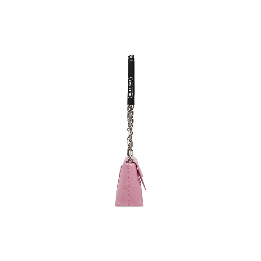 Women's Downtown Small Shoulder Bag With Chain in Pink - 4
