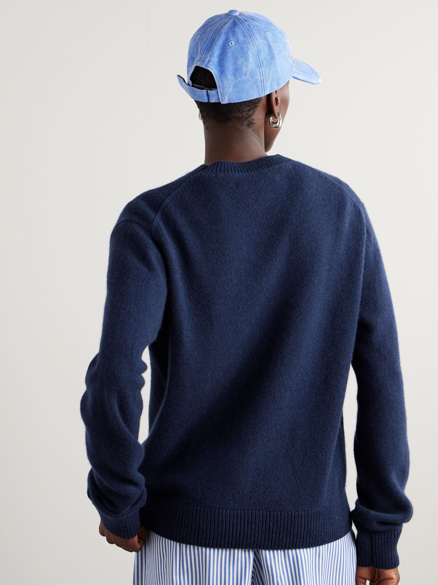 Cashmere sweater Blue - 4