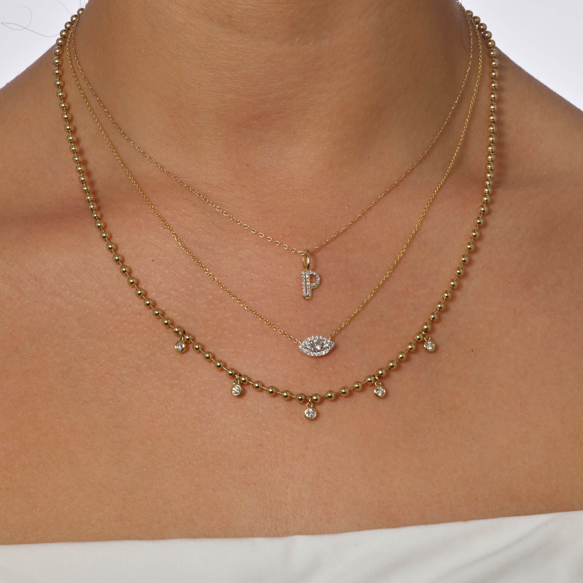 Diamond Muse Solitaire Necklace - 6