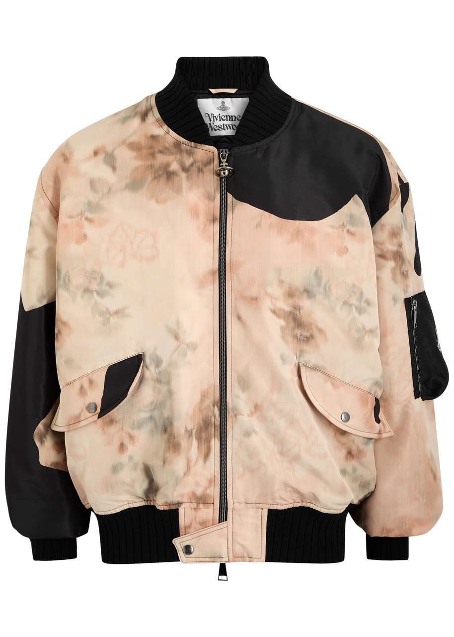 Vivienne Westwood Bernardo Printed Shell Bomber Jacket - 1