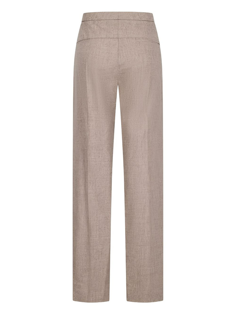 KHAITE Miles concealed-fastening trousers outlook