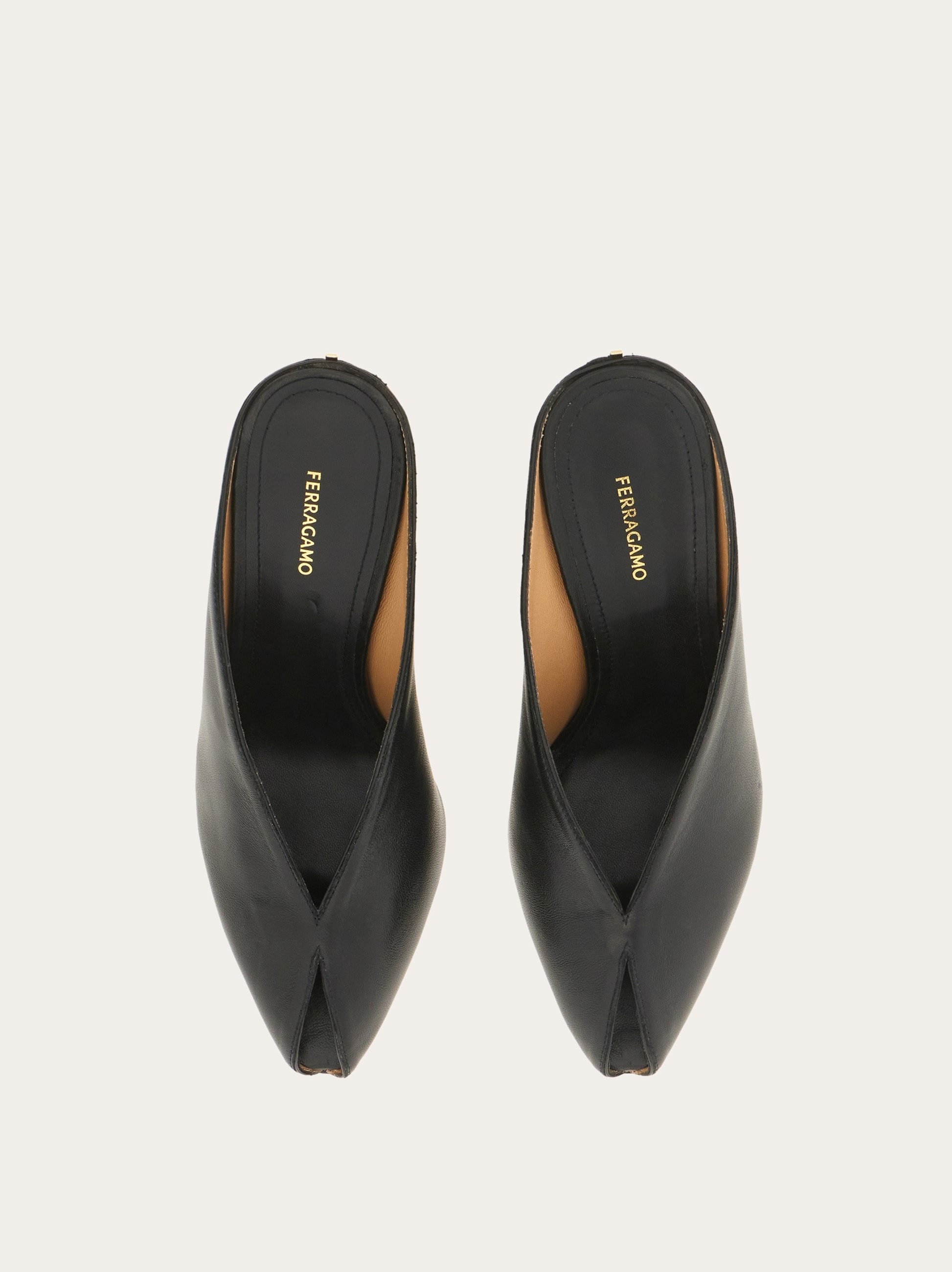 Peep toe mule - 3