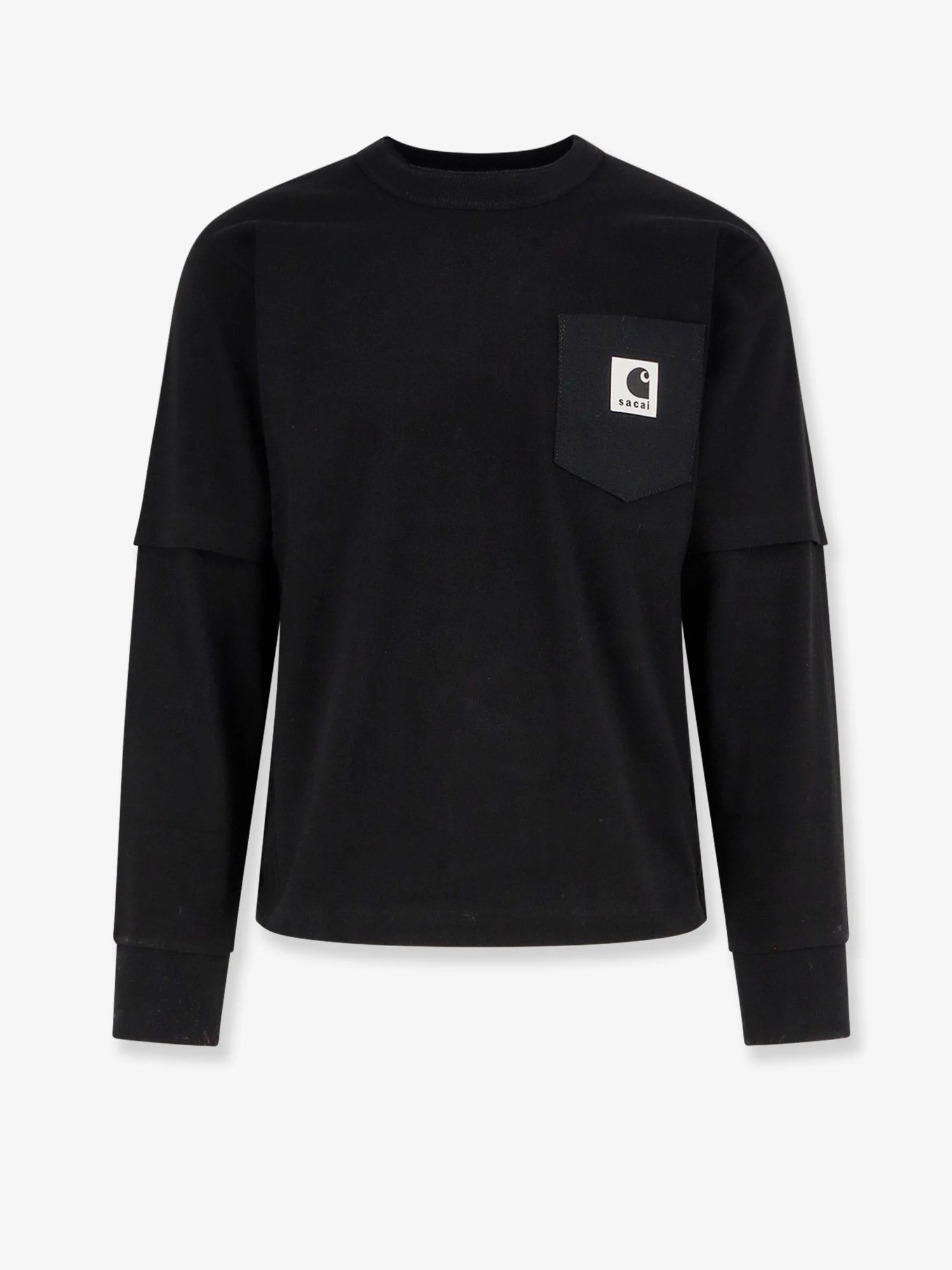 Sacai X Carhartt Wip Carhartt Wip Cotton Jersey L/S T-Shirt - 1