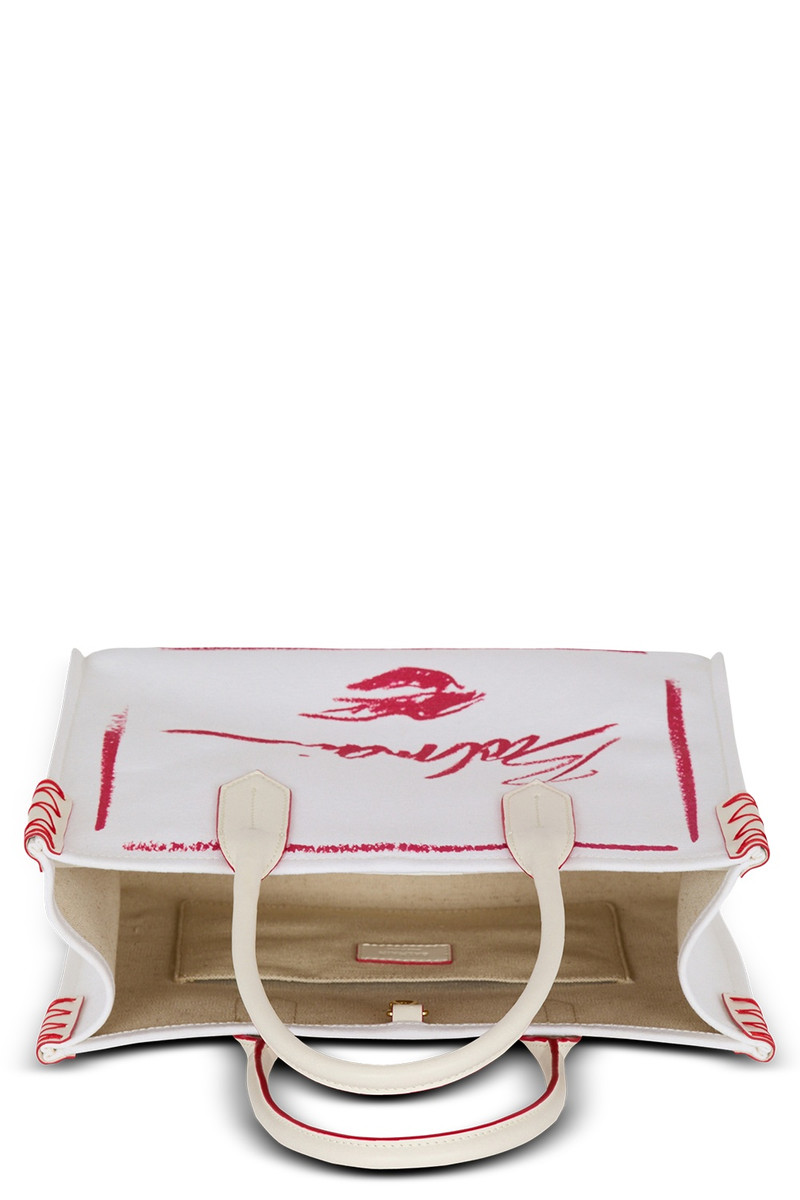 Balmain B-Army Shopper - Lipstick Canvas outlook