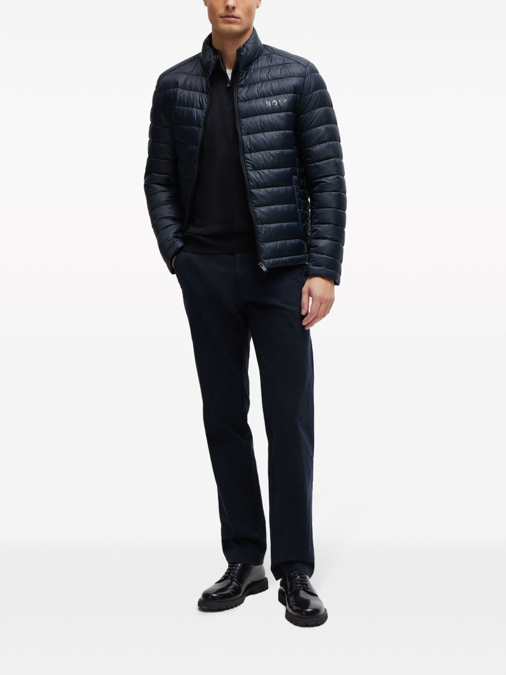 mid-rise straight-leg chinos - 2