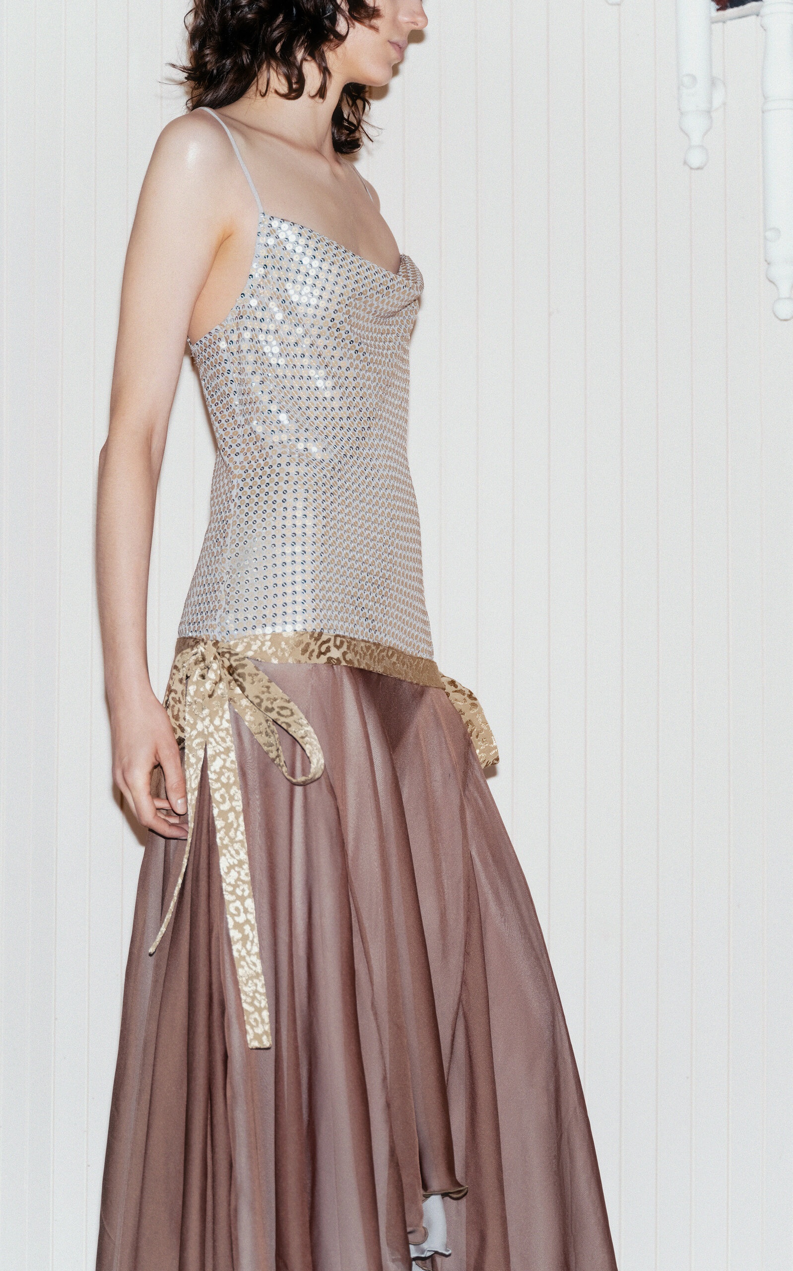 Faisy Sequined Drop-Waist Midi Dress multi - 3