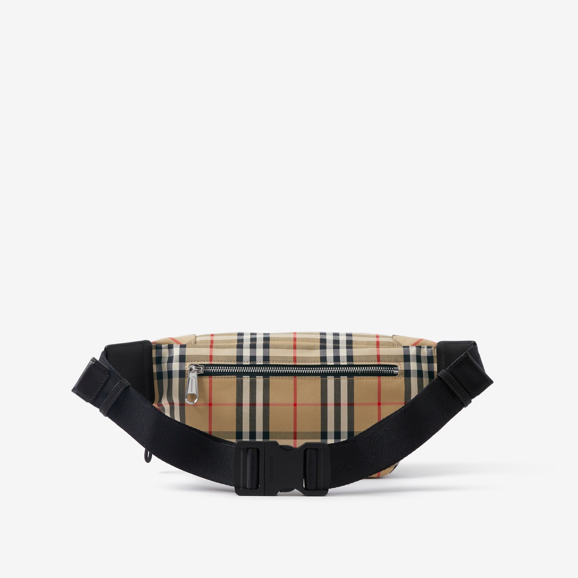 Medium Vintage Check Bonded Cotton Bum Bag - 3