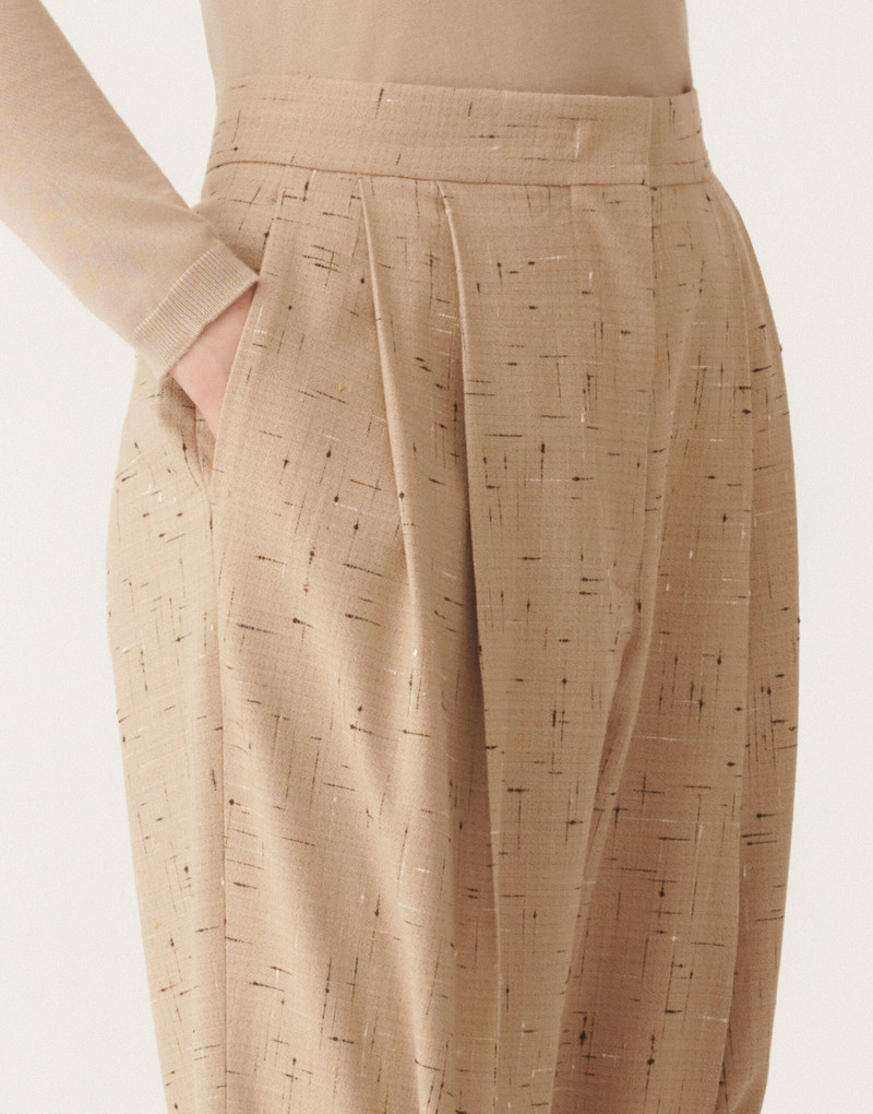 Buttoned tailoring trousers 5