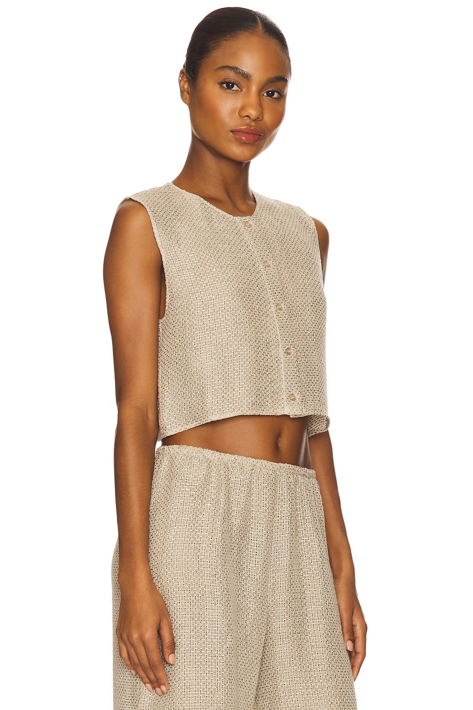 Stella Crewneck Vest Top - 2