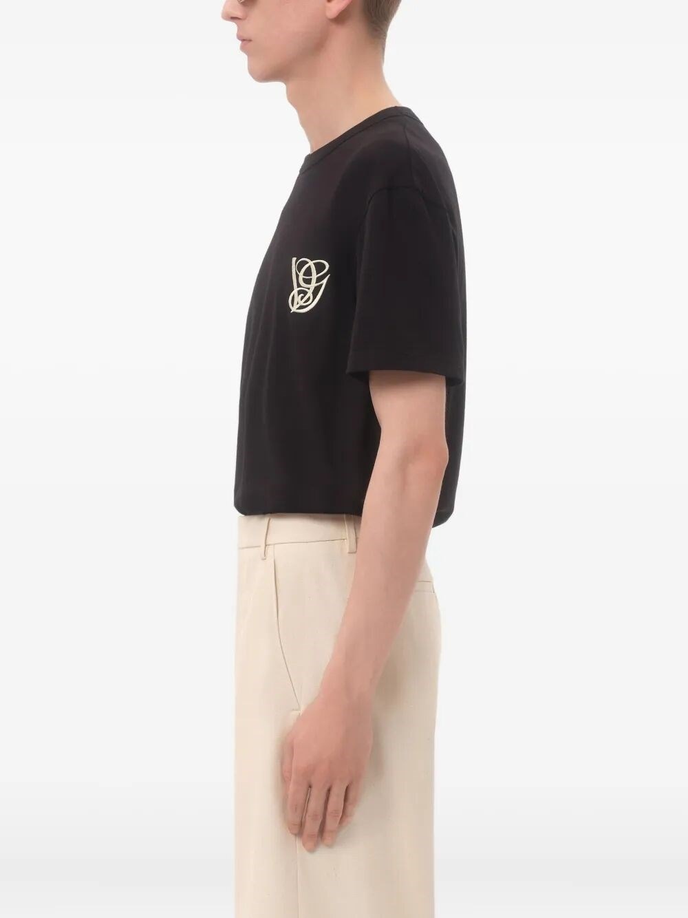 `VLTN` Print Regular T-Shirt - 5