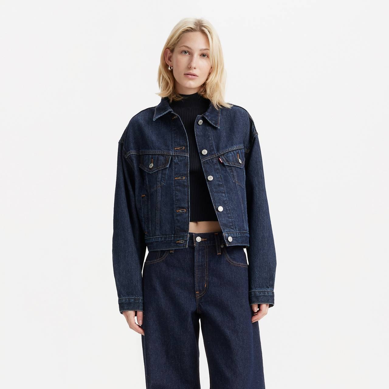 SHRUNKEN '90S TRUCKER JACKET - 2