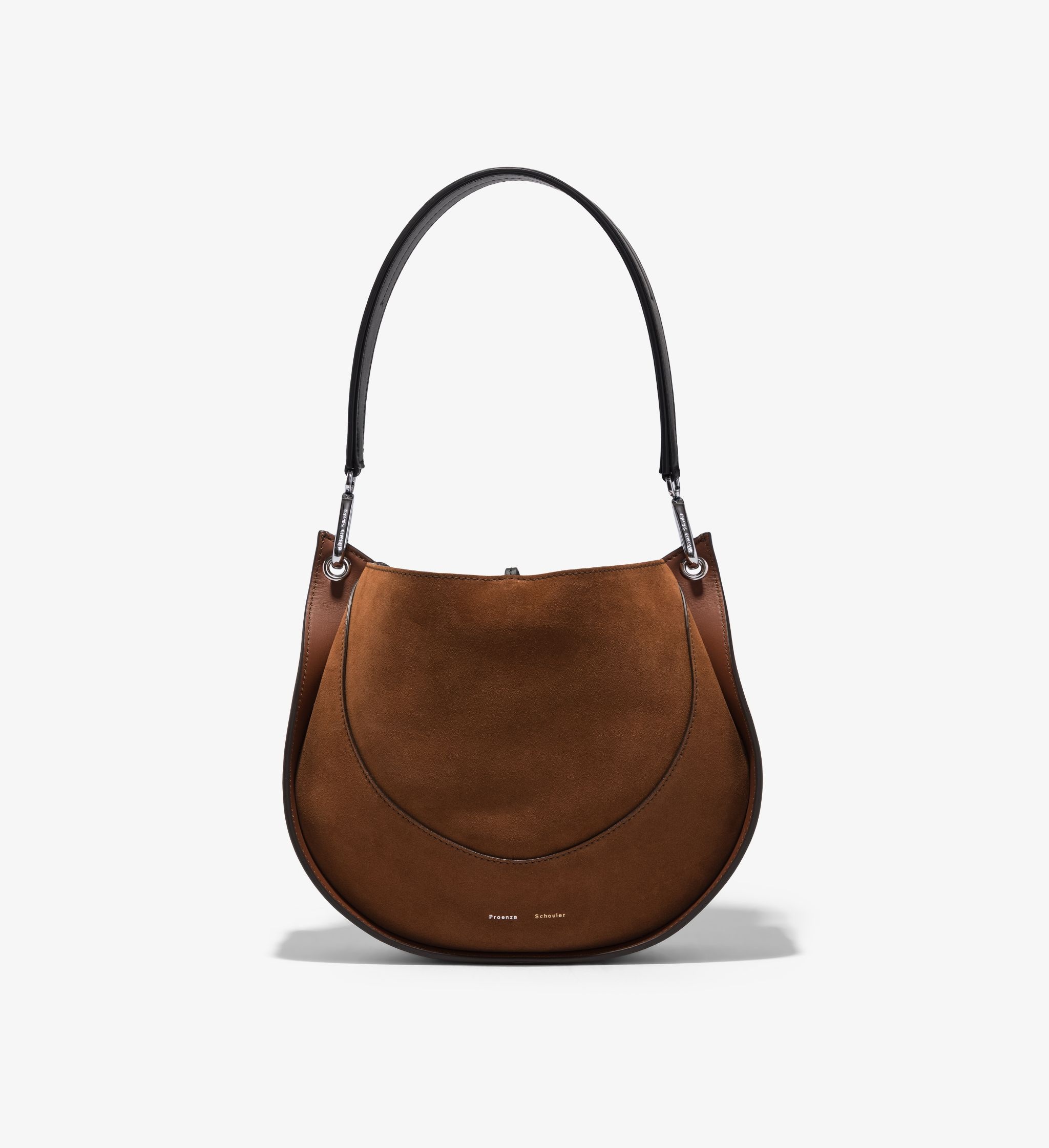 Arch Suede Shoulder Bag - 1