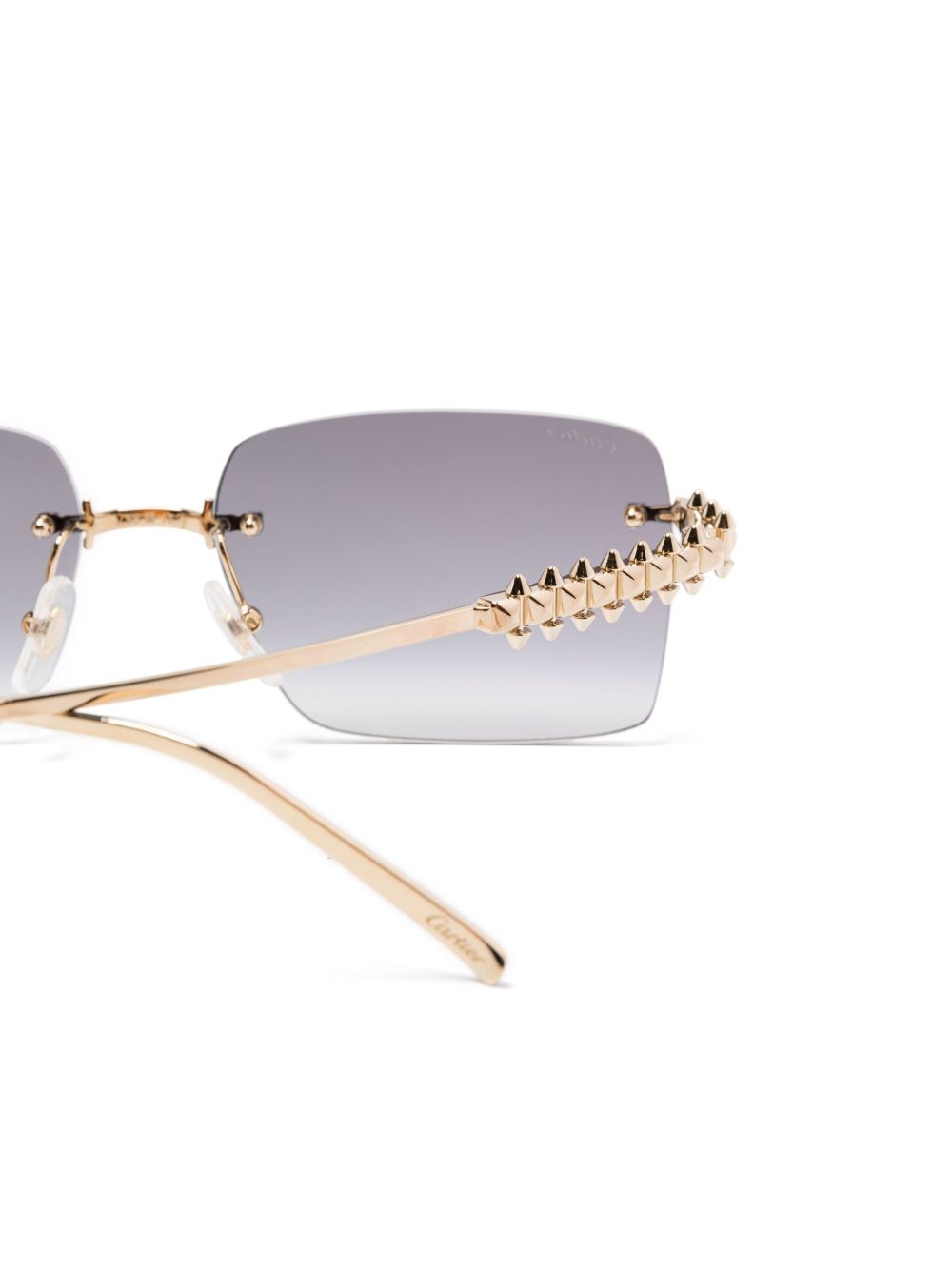 rectangle-frame sunglasses - 3