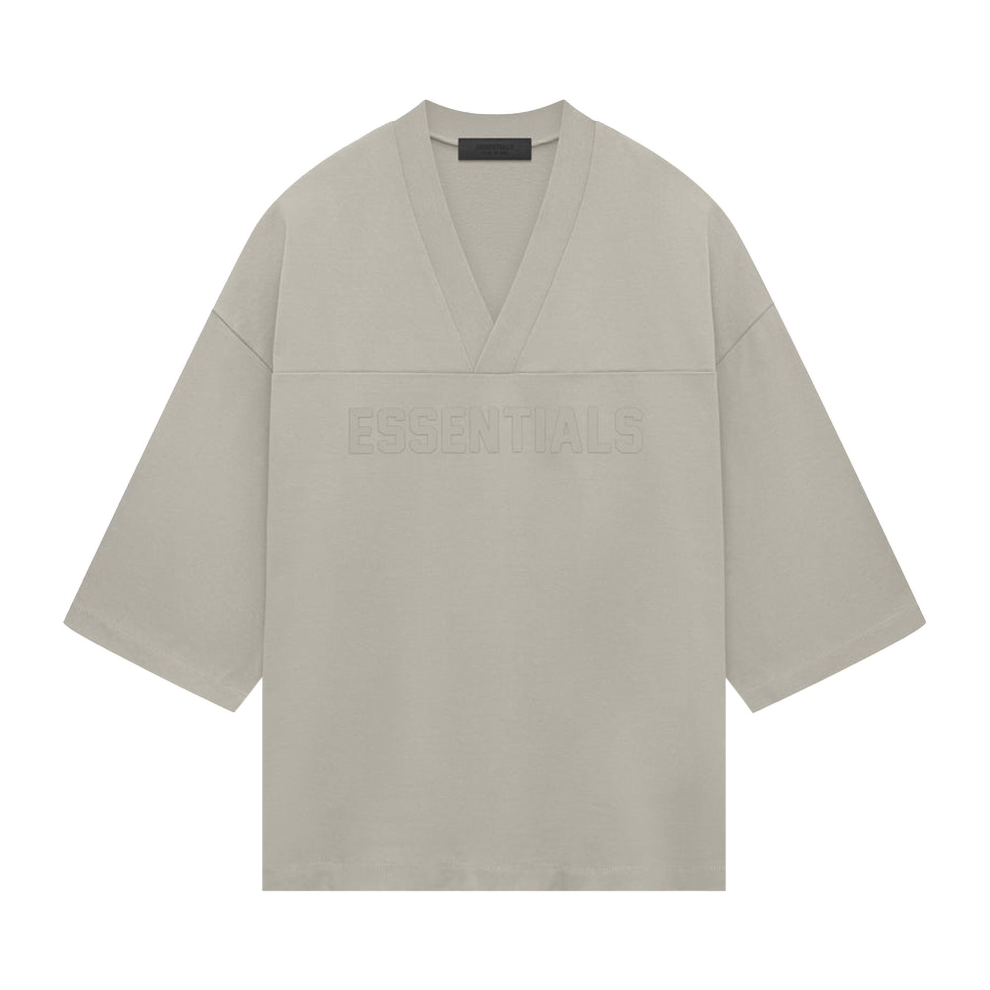 Fear of God Essentials Heavy Jersey Football Tee 'Seal' - 1